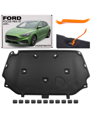 FORD FOCUS MK4 IV ST 2019+ PANNELLO FONOASSORBENTE COFANO JX7BA16746AD (Cod. AP-50467_2_A4x4)