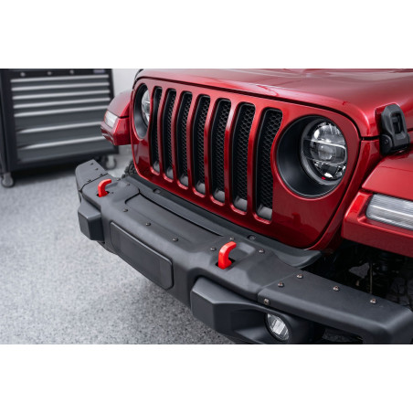 JEEP WRANGLER JL 2018+ MODANATURA COPERTURA ANTERIORE PARAURTI + CLIP (Cod. AP-50558_A4x4)