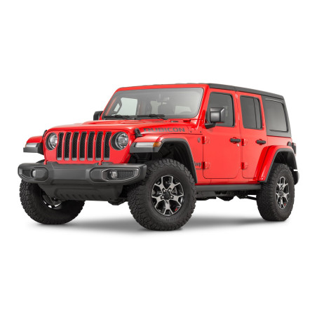 JEEP WRANGLER JL 2018+ KIT ALLARGAMENTI PARAFANGHI E INTERNI PASSARUOTA HIGH TOP ABS ANTERIORE+POSTE