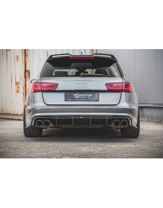 Sottoparaurti posteriore V.1 Audi S6 C7 Facelift (Cod. M-AU-S6-C7F-AV-RS1G)