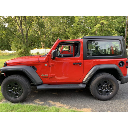 JEEP WRANGLER JL 2018+ 2D PEDANE LATERALI SOTTOPORTA OEM 82215145 (Cod. AP-50564_A4x4)