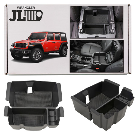 JEEP WRANGLER JL 2018+ ORGANIZER PANNELLO CENTRALE (Cod. AP-50576_A4x4)
