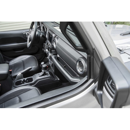 JEEP WRANGLER JL 2018+ ORGANIZER SUPPORTO CRUSCOTTO OD LATO PASSEGGERO (Cod. AP-50577_A4x4)