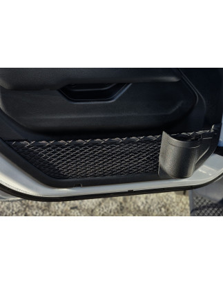 JEEP WRANGLER JK 2007-2018 SUPPORTI PER BICCHIERI PER PORTE ANTERIORI (Cod. AP-50589_A4x4)