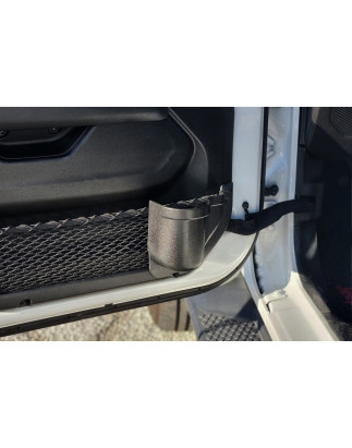 JEEP WRANGLER JK 2007-2018 SUPPORTI PER BICCHIERI PER PORTE ANTERIORI (Cod. AP-50589_A4x4)