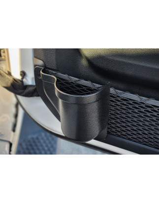 JEEP WRANGLER JK 2007-2018 SUPPORTI PER BICCHIERI PER PORTE ANTERIORI (Cod. AP-50589_A4x4)