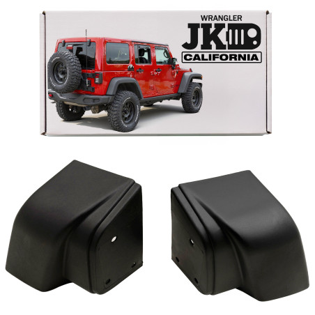 JEEP WRANGLER JK 2007-2018 TERMINALI PARAURTI POSTERIORE MODELLO CALIFORNIA KIT (Cod. AP-50619_A4x4)