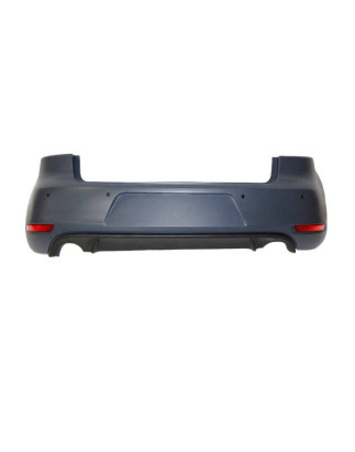Paraurti Posteriore Volkswagen Golf 6 Look GTI 2 Scarico ABS (Cod. E-TCW52011)