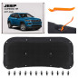 JEEP COMPASS II MP 2017-2020 PRE-RESTYLING PANNELLO FONOASSORBENTE COFANO 68244280AA + CLIP (Cod. AP