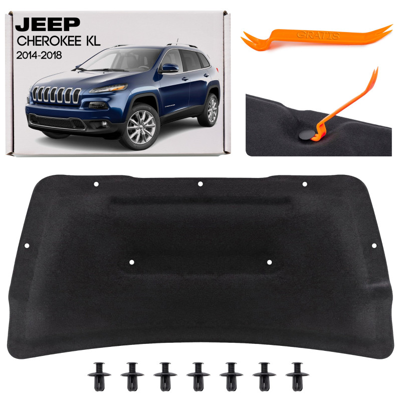 JEEP CHEROKEE V KL 2014-2018 PRE-RESTYLING PANNELLO FONOASSORBENTE COFANO 68090491AA (Cod. AP-50627_ JEEP CHEROKEE V KL 2014-2018 PRE-RESTYLING PANNELLO FONOASSORBENTE COFANO 68090491AA (Cod. AP-50627_