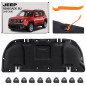 JEEP RENEGADE E BU 2015-2018 PRE-RESTYLING PANNELLO FONOASSORBENTE COFANO KIT CON CLIP 05202976200 (