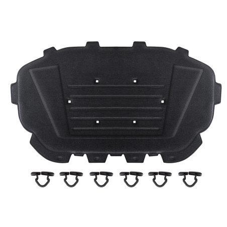 AUDI Q7 4L 2005-2015 PANNELLO FONOASSORBENTE COFANO 4L0863825 + CLIP (Cod. AP-50637_A4x4)