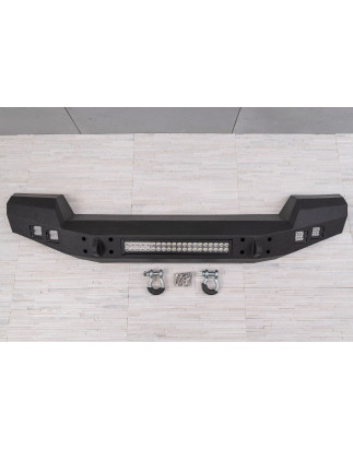 JEEP WRANGLER JL 2018+ PARAURTI ANTERIORE KRAIT CON LED (Cod. AP-50650_A4x4)