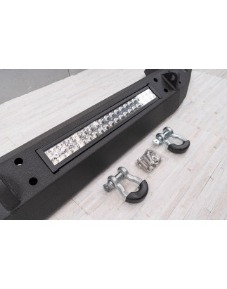 JEEP WRANGLER JL 2018+ PARAURTI ANTERIORE KRAIT CON LED (Cod. AP-50650_A4x4)