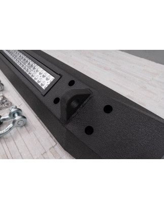 JEEP WRANGLER JL 2018+ PARAURTI ANTERIORE KRAIT CON LED (Cod. AP-50650_A4x4)