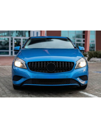 MERCEDES A-CLASS W176 2012-2015 PRE-RESTYLING MASCHERINA GT PANAMERICANA NERO (Cod. AP-50659_A4x4)