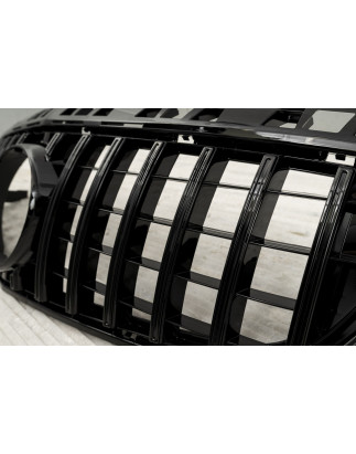 MERCEDES A-CLASS W176 2012-2015 PRE-RESTYLING MASCHERINA GT PANAMERICANA NERO (Cod. AP-50659_A4x4)