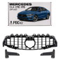 MERCEDES CLA C118 X118 2019-2025 CON TELECAMERA E PDC X2 MASCHERINA GT PANAMERICANA NERO (Cod. AP-50