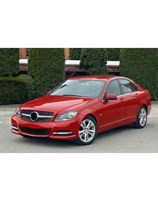 MERCEDES C-CLASS W204 2007-2014 MASCHERINA DIAMOND SILVER (Cod. AP-50663_A4x4)