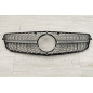 MERCEDES C-CLASS W204 2007-2014 MASCHERINA DIAMOND SILVER (Cod. AP-50663_A4x4)