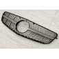 MERCEDES C-CLASS W204 2007-2014 MASCHERINA DIAMOND SILVER (Cod. AP-50663_A4x4)