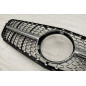 MERCEDES C-CLASS W204 2007-2014 MASCHERINA DIAMOND SILVER (Cod. AP-50663_A4x4)