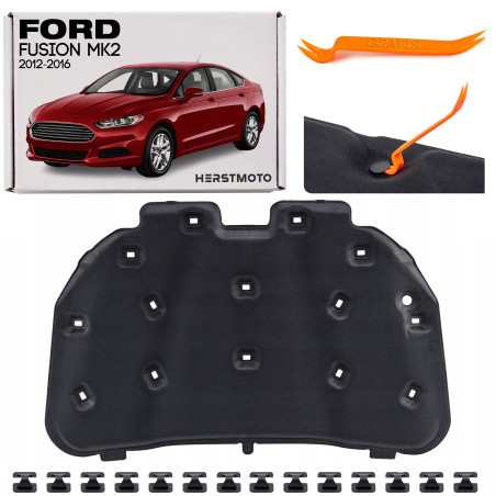 FORD FUSION MK2 II 2012-2016 PRIMA SECONDO RESTYLING USA PANNELLO FONOASSORBENTE COFANO HS73F16746 (