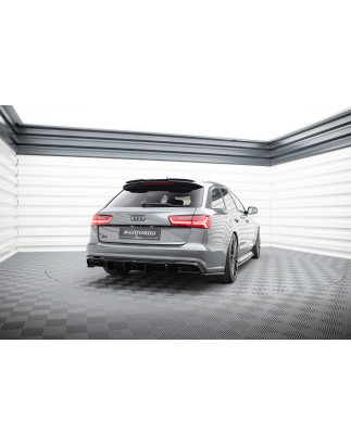 Splitters posteriori laterali V.2 Audi S6 / A6 S-Line / A6 C7 FL  (Cod. M-AU-S6-C7F-AV-RSD1G)