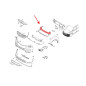 HYUNDAI SANTA FE III DM 2012-2018 TRAVERSA PARAURTI ANTERIORE 865302W100 (Cod. AP-50750_A4x4)