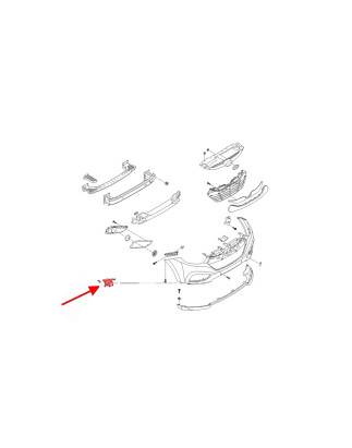 HYUNDAI IX35 LM 2010-2015 FENDINEBBIA ANTERIORE DESTRA 92202-2Y000 (Cod. AP-50753_A4x4)