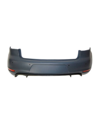 Paraurti Posteriore Volkswagen Golf 6 Look GTI 2 Scarico ABS (Cod. E-TCW52011)