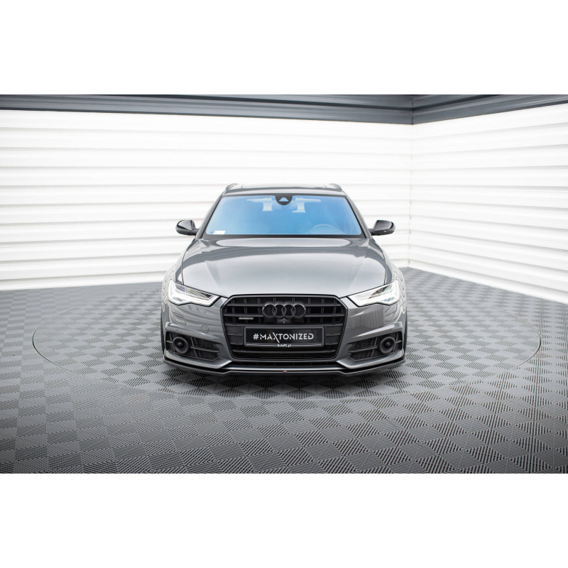 SPLITTER ANTERIORE V.2 Audi A6 / A6 C7 S-line/ S6 C7 Facelift (Cod. M-AU-S6-C7F-FD1G)