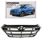 HYUNDAI TUCSON III TL 2015-2018 PRE-RESTYLING MASCHERINA RADIATORE MASCHERINA CROMATO 86350D7000 (Co