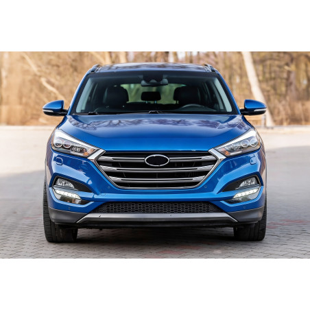 HYUNDAI TUCSON III TL 2015-2018 PRE-RESTYLING MASCHERINA RADIATORE MASCHERINA CROMATO 86350D7000 (Co