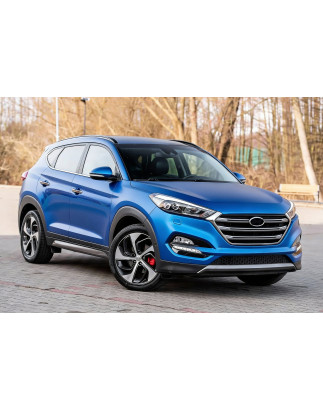HYUNDAI TUCSON III TL 2015-2018 PRE-RESTYLING MASCHERINA RADIATORE MASCHERINA CROMATO 86350D7000 (Co