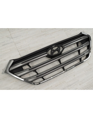 HYUNDAI TUCSON III TL 2015-2018 PRE-RESTYLING MASCHERINA RADIATORE MASCHERINA CROMATO 86350D7000 (Co