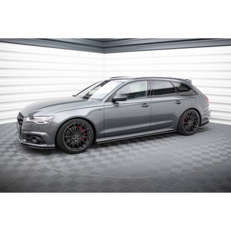 DIFFUSORI MINIGONNE Audi S6 / A6 S-Line / A6 C7 FL  (Cod. M-AU-S6-C7F-SD1G)