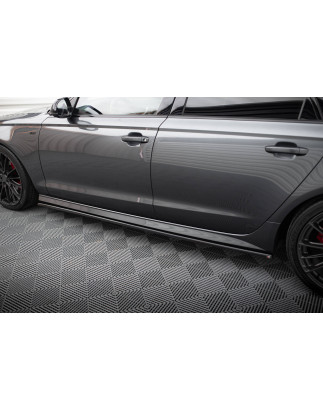 DIFFUSORI MINIGONNE Audi S6 / A6 S-Line / A6 C7 FL  (Cod. M-AU-S6-C7F-SD1G)