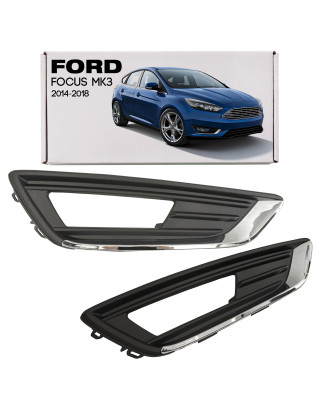 FORD FOCUS MK3 III 2014-2018 RESTYLING TAPPO FENDINEBBIA CROMATO DESTRA F1EB15A298B (Cod. AP-50819_A