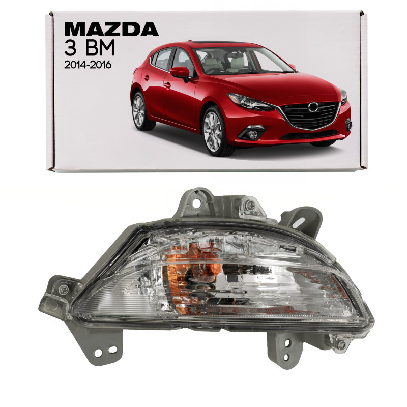 MAZDA 3 III BM 2014-2016 PRE-RESTYLING INDICATORE DI DIREZIONE / INDICATORE DI DIREZIONE ANTERIORE D