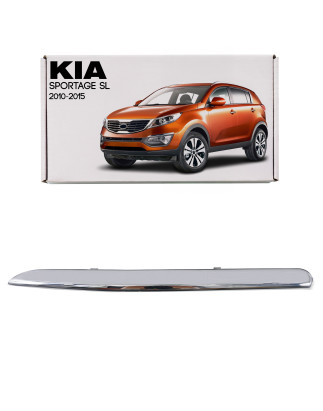 KIA SPORTAGE III SL 2010-2015 CROMATA MODANATURA ANTERIORE PARAURTI SINISTRA 865813W010 (Cod. AP-508
