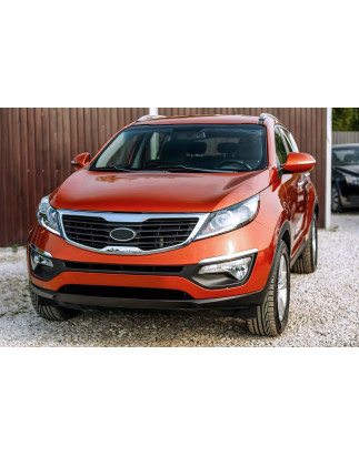 KIA SPORTAGE III SL 2010-2015 CROMATA MODANATURA ANTERIORE PARAURTI SINISTRA 865813W010 (Cod. AP-508