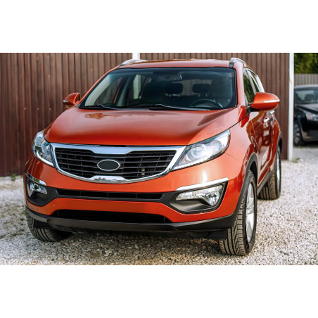 KIA SPORTAGE III SL 2010-2015 CROMATA MODANATURA ANTERIORE PARAURTI SINISTRA 865813W010 (Cod. AP-508