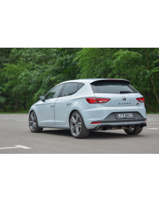Sottoparaurti posteriore Seat Leon III Cupra (Cod. M-SE-LE-3-CU-RS1G)