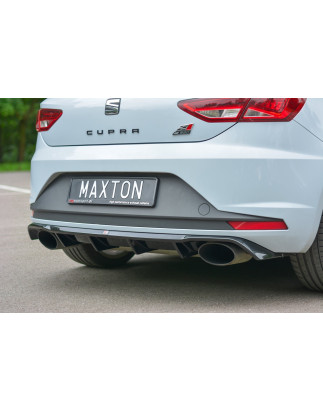 Sottoparaurti posteriore Seat Leon III Cupra (Cod. M-SE-LE-3-CU-RS1G)