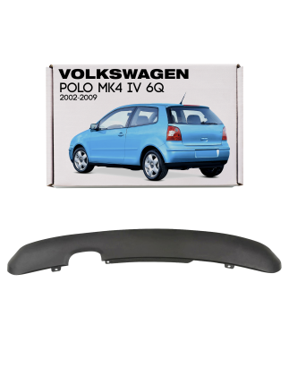 VOLKSWAGEN POLO MK4 IV 6Q 2002-2009 HATCHBACK DIFFUSORE SPOILER PARAURTI POSTERIORE 6Q6807521 (Cod. 
