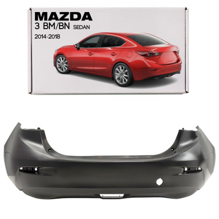 MAZDA 3 III BM BN berlina 2014-2018 PARAURTI POSTERIORE BHN150221ABB (Cod. AP-50913_A4x4)