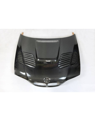 Cofano Carbonio BMW E46 98-01 2P Look M3 GTR (Cod. E-TCB7006)