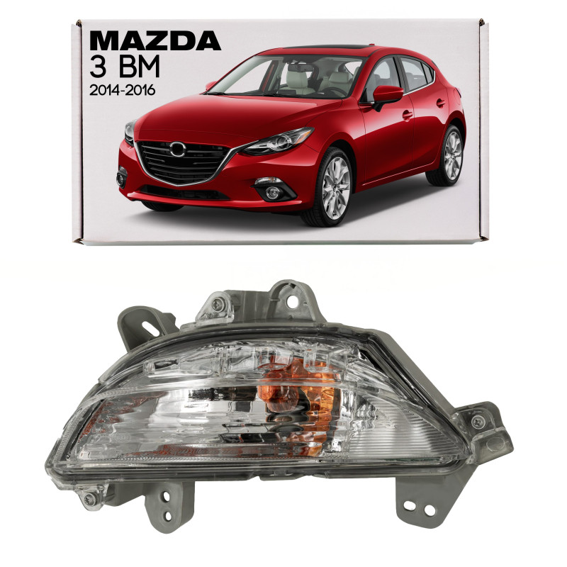 MAZDA 3 III BM 2014-2016 PRE-RESTYLING INDICATORE DI DIREZIONE / INDICATORE DI DIREZIONE ANTERIORE S
