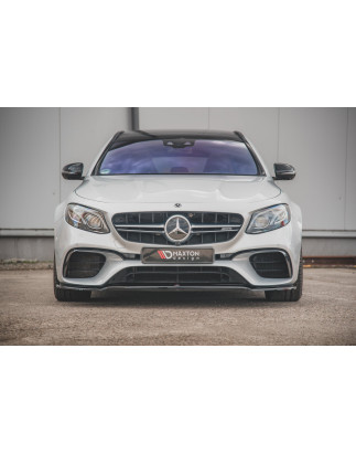 SPLITTER ANTERIORE V.1 Mercedes-Benz E63 AMG FAMILIARE/berlina S213/W213 (Cod. M-ME-E-213-63-ES-FD1G